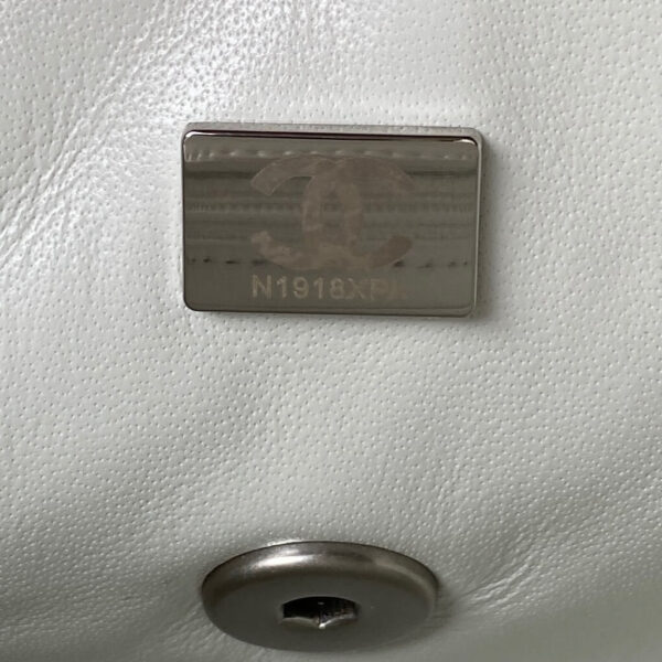 Chanel Mini Rectangular Flap Bag White - Image 2