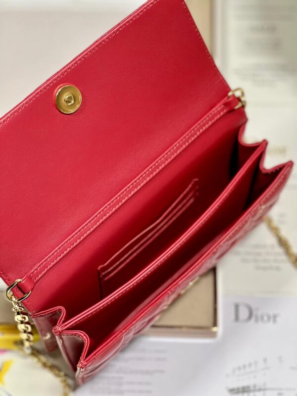 Miss Dior Top Handle Bag Red - Image 4