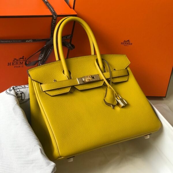 Hermes Birkin Yellow Bag - Image 2