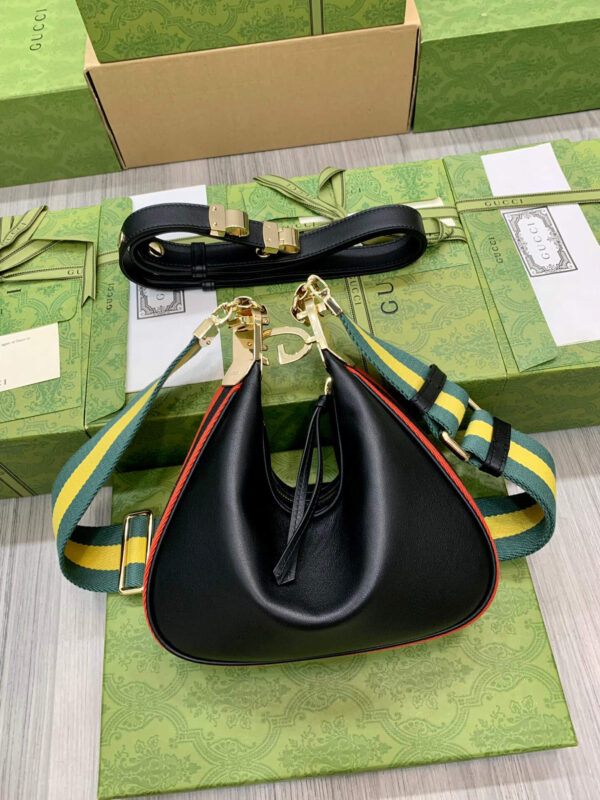 Gucci Attache Small Shoulder Bag Black - Image 3