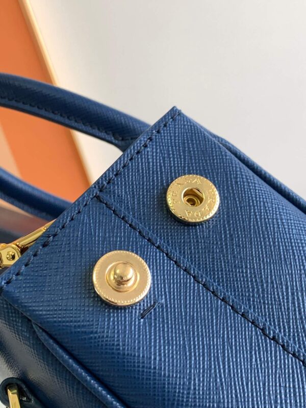 Prada Galleria Saffiano Blue Bag - Image 2