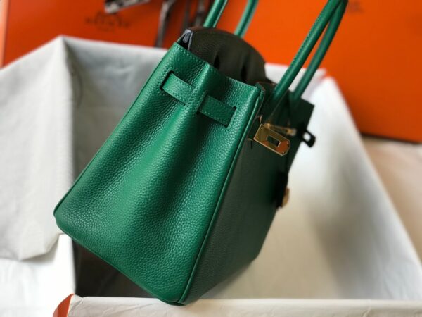 Hermes Birkin Green Bag - Image 5