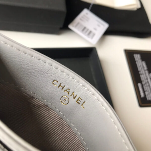 Chanel 19 Leather Card Holder - Image 6