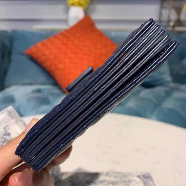 Dior Dior 5-Gusset Card Holder Blue - Image 2