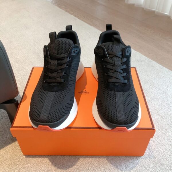 Hermes Bouncing Sneaker Black - Image 5