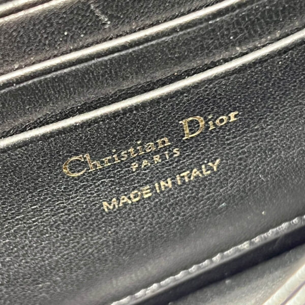 Miss Dior Top Handle Bag Black in Patent Leather - Image 4