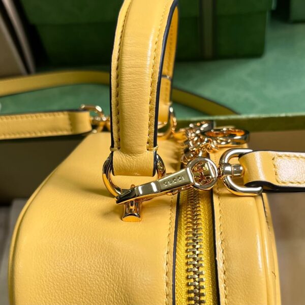 Gucci Blondie Top Handle Yellow Bags - Image 4