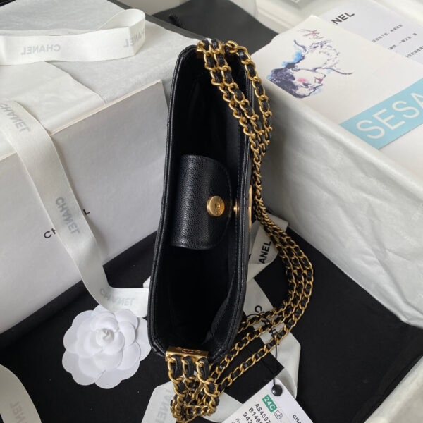 Chanel Mini Boho Bag In Black - Image 2