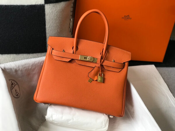 Hermes Birkin Orange Bag