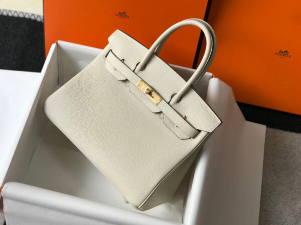 Hermes Birkin White Bag