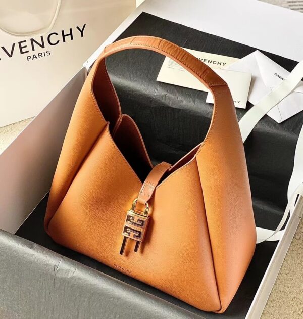 Givenchy G-Hobo Medium Shoulder Bag Orange