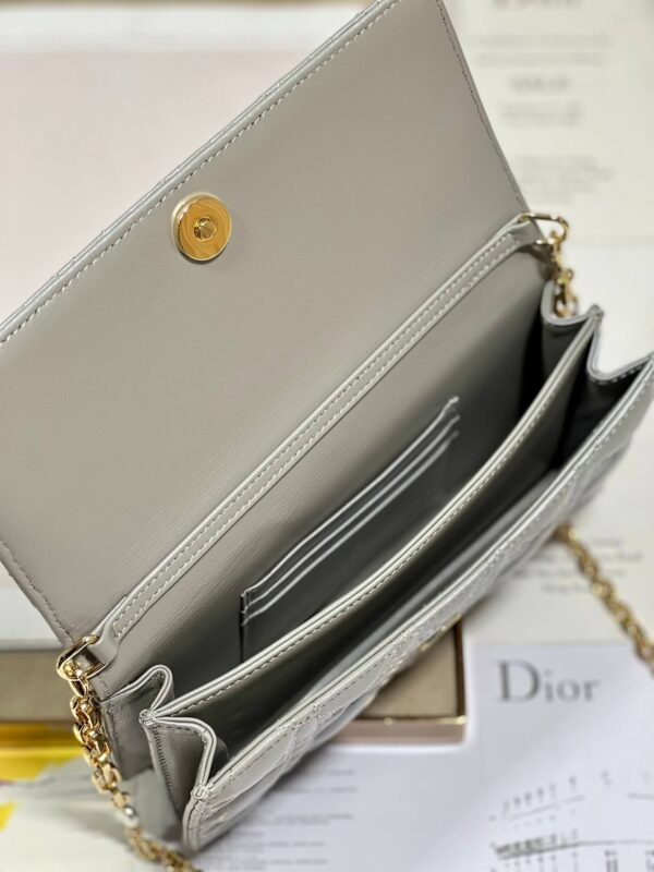 Miss Dior Top Handle Bag Grey - Image 5