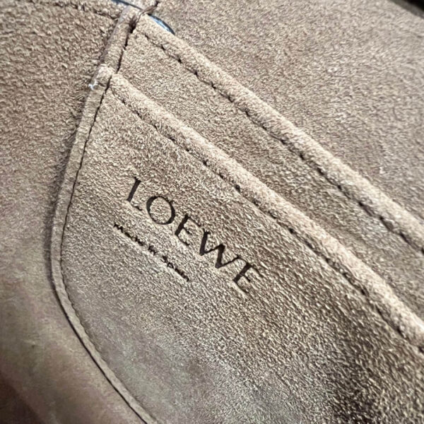 Loewe Gate Small Jacquard-trimmed Shoulder Bag - Image 6