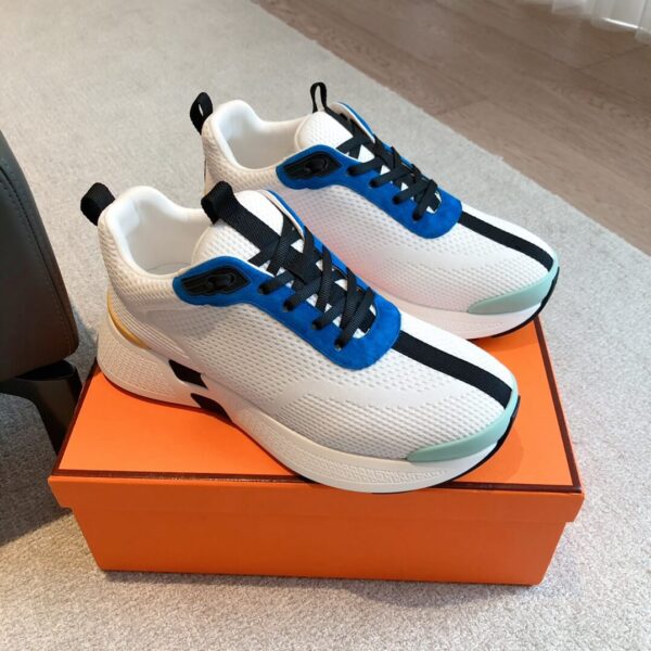 Hermes Bouncing Sneaker White