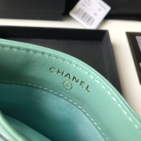 Chanel 19 Leather Card Holder - Image 3