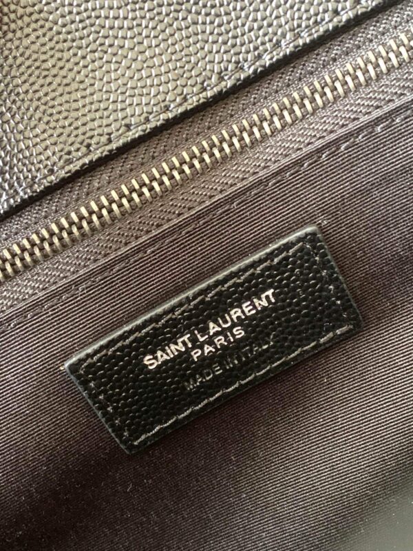 YSL Large Envelope Matelassé Leather Shoulder Bag - Image 2