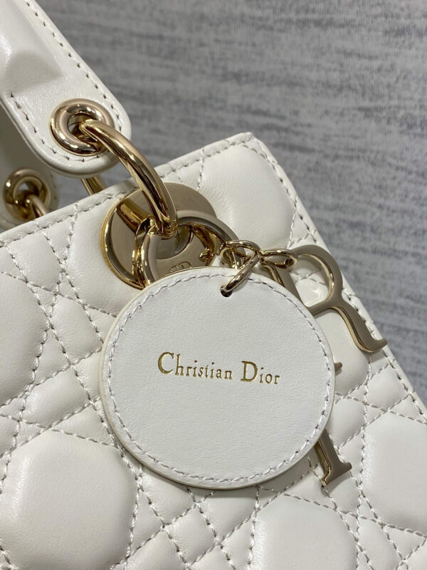 Lady Dior Bag White - Image 2
