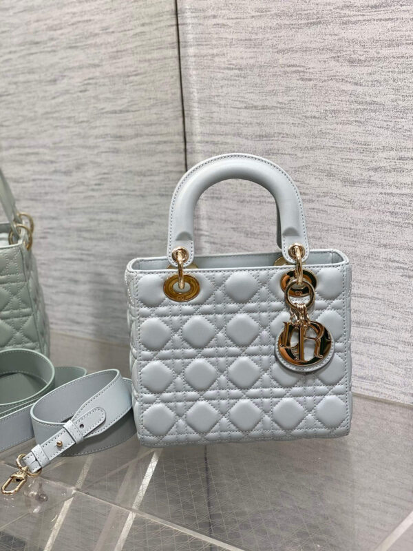 Lady Dior Bag Pearl Grey - Image 2