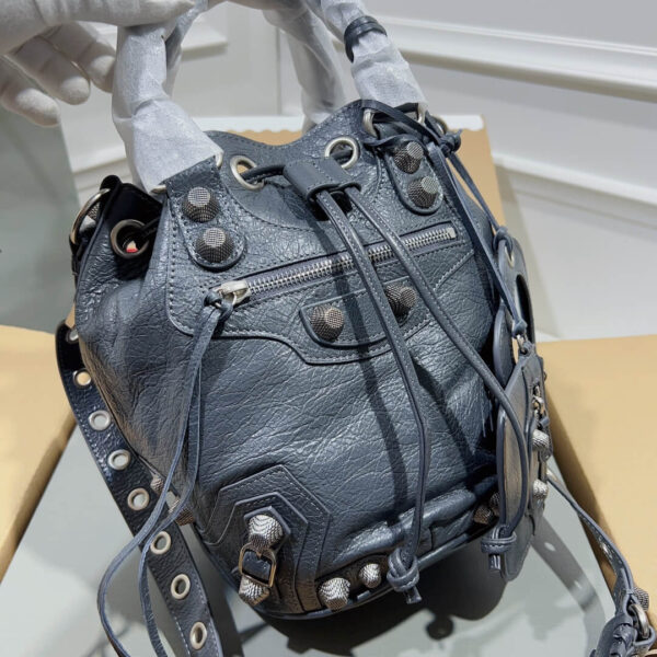 Balenciaga Pompon Giant Black Bag - Image 2
