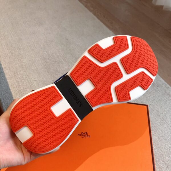Hermes Bouncing Sneaker Blue - Image 3