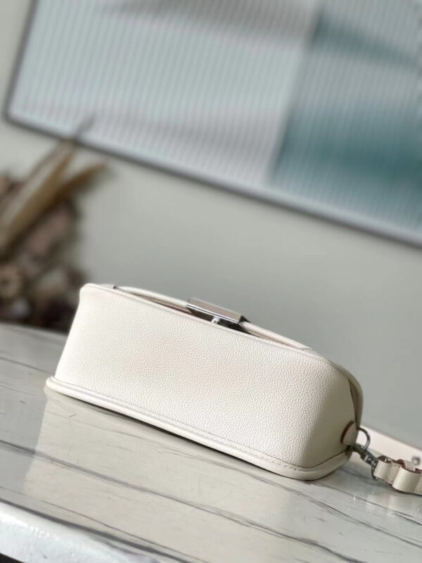 LV Buci Epi Leather Crossbody Bag White - Image 5
