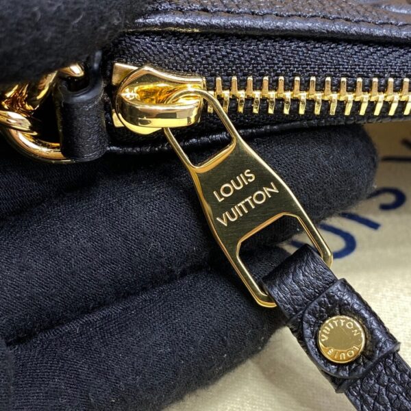 LV Easy Pouch On Strap Black - Image 3