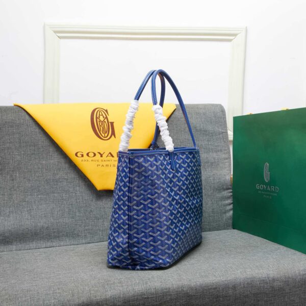 Goyard Tote Large Blue Bag - Image 2