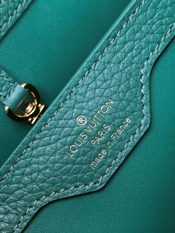 LV Capucines BB Bag in Green - Image 2