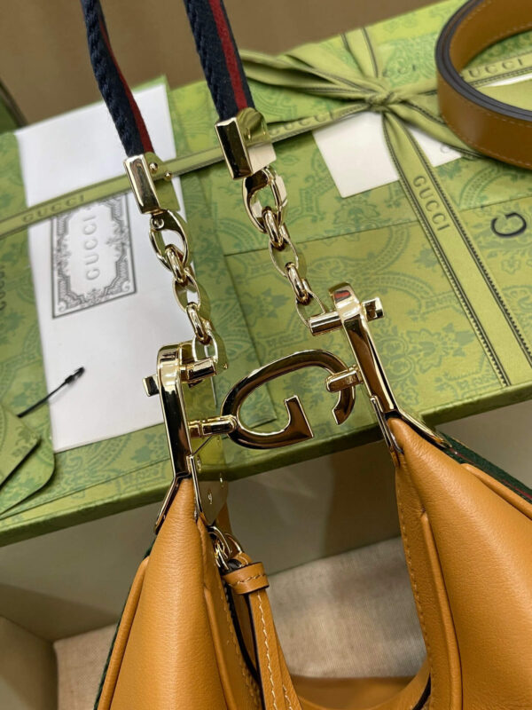 Gucci Attache Small Shoulder Bag Brown - Image 2