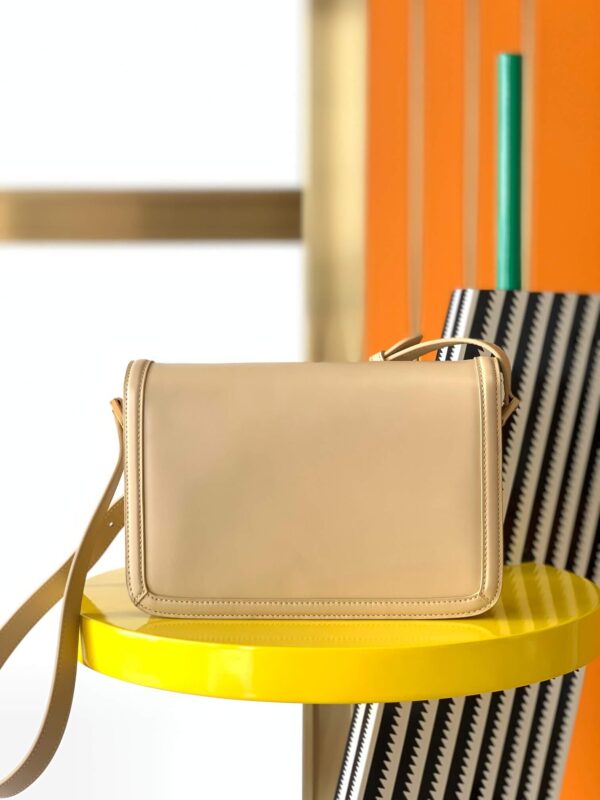 YSL Cream Solferino Leather Shoulder Bag - Image 2