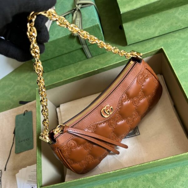 Gucci Matelasse Brown Handbags - Image 2