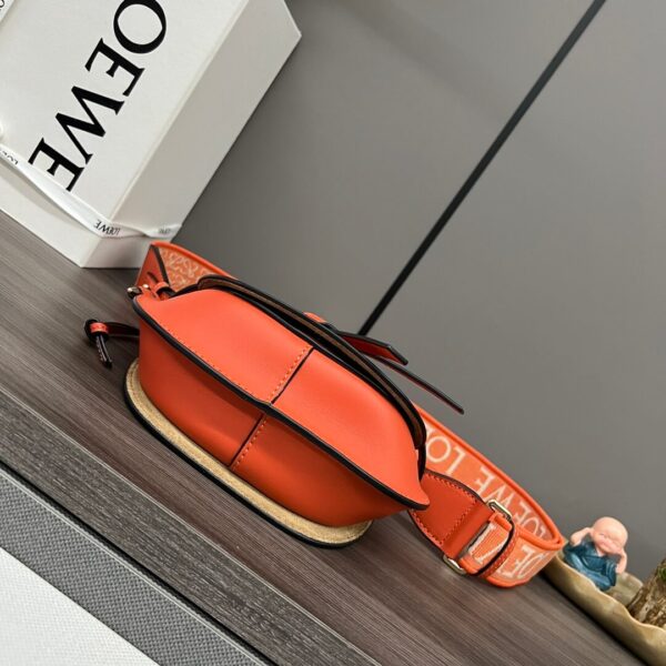Loewe Gate Small Jacquard-trimmed Shoulder Bag - Image 2