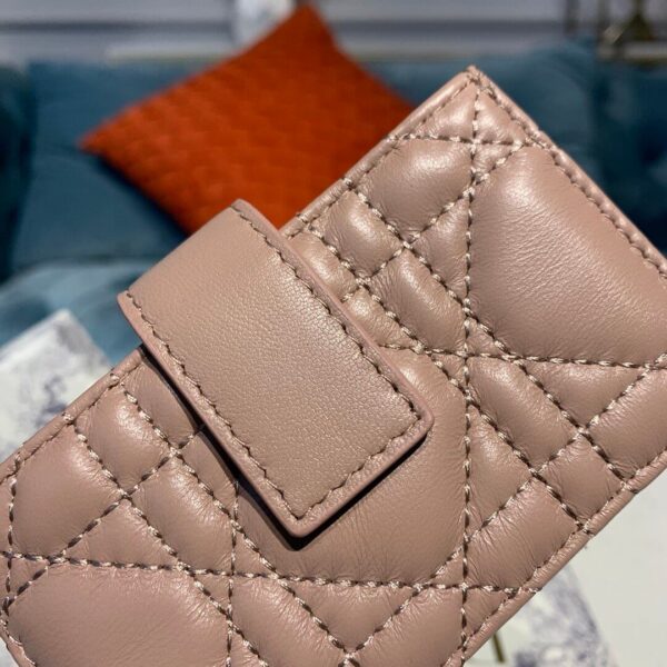 Dior Dior 5-Gusset Card Holder Beige - Image 6