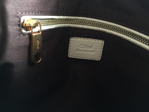 Chloe Marcie Double Carry Bag Beige - Image 7