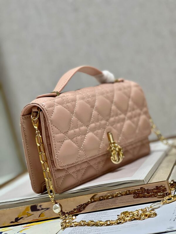 Miss Dior Top Handle Bag Beige - Image 6