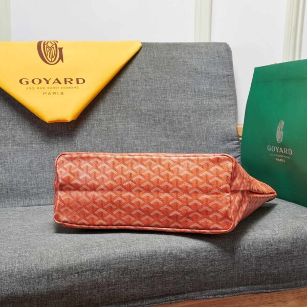 Goyard Tote Large Orange Bag - Image 7