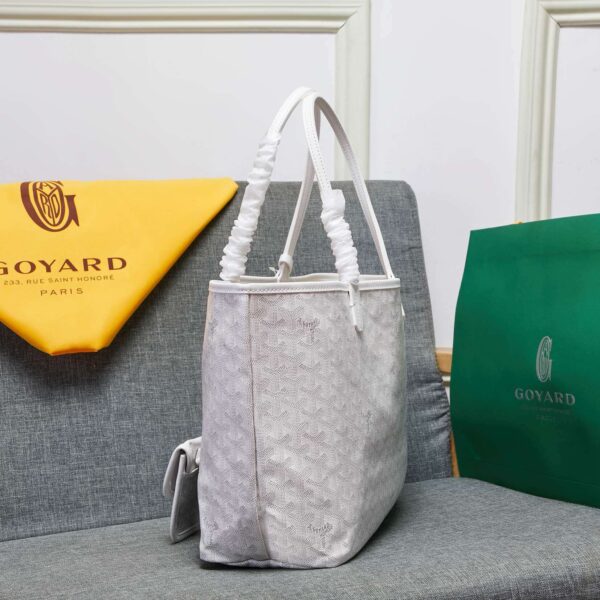 Goyard Tote Large White Bag - Image 7