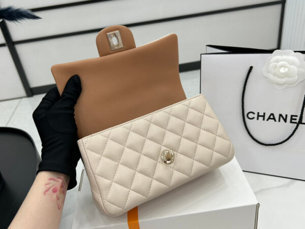 Chanel Mini Rectangular Flap with Top Handle Bag - Image 5