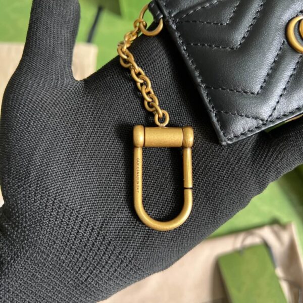 Gucci Black Card Holder - Image 6