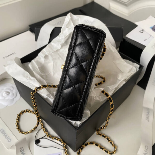 Chanel Small Kelly Shopper Black Bag - Image 3