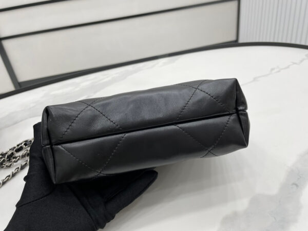 Chanel 22 Small Black Handbag - Image 3