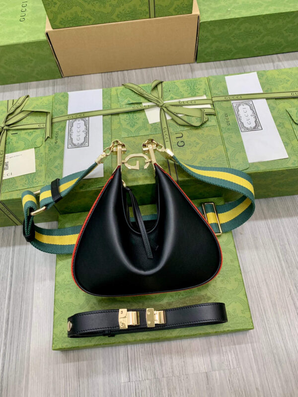 Gucci Attache Small Shoulder Bag Black