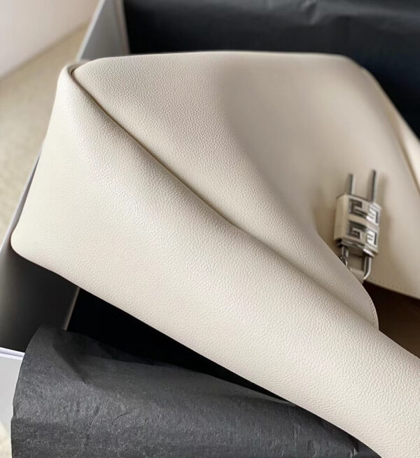 Givenchy G-Hobo Medium Shoulder Bag White - Image 3