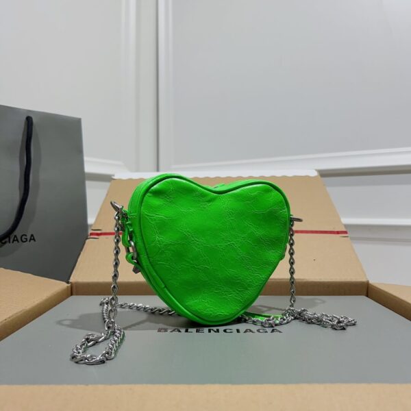 Balenciaga Mini Le Cagole Heart Bag - Image 2