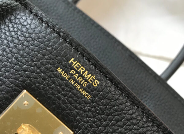 Hermes Birkin Black Bag - Image 6