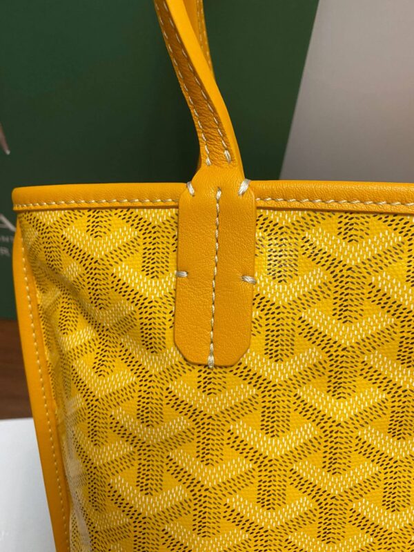 Goyard Mini Tote Yellow Bag - Image 7