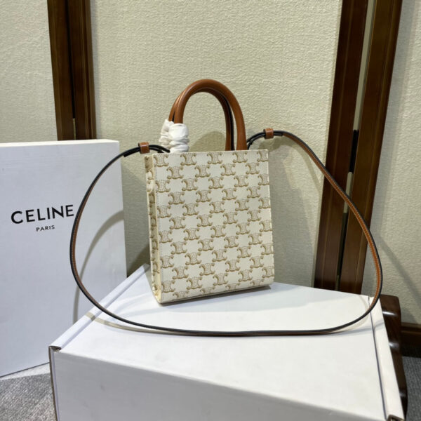 Celine Mini Vertical Cabas Bag - Image 6
