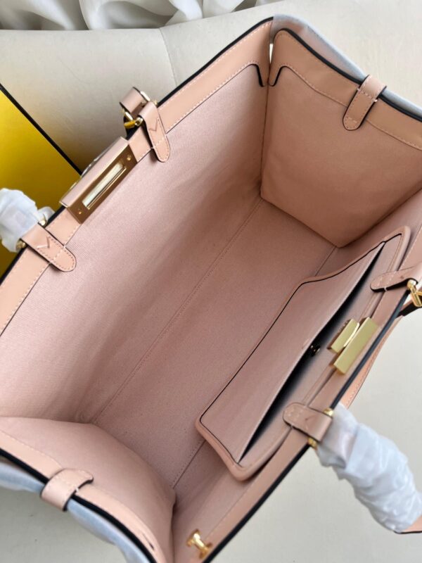 Fendi Women’s X-tote Bag In Canvas With Thread-embroidered Ff Monogram - Image 5