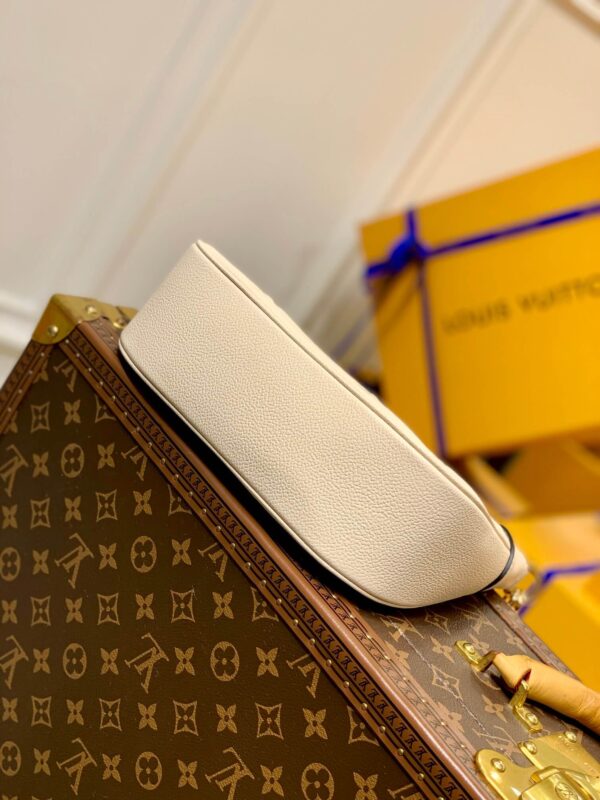 LV Bagatelle Black Monogram Empreinte Bag White - Image 4