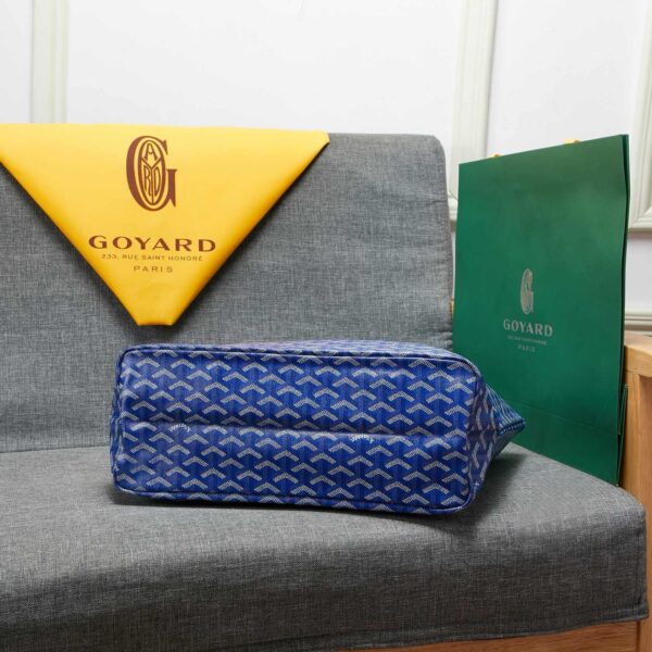 Goyard Tote Large Blue Bag - Image 5